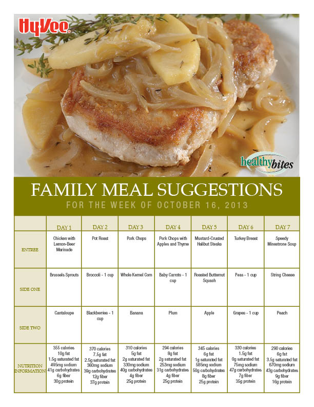 Weekly Meal Plan