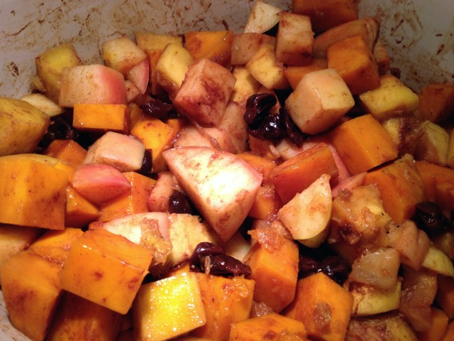 Squash with Apples