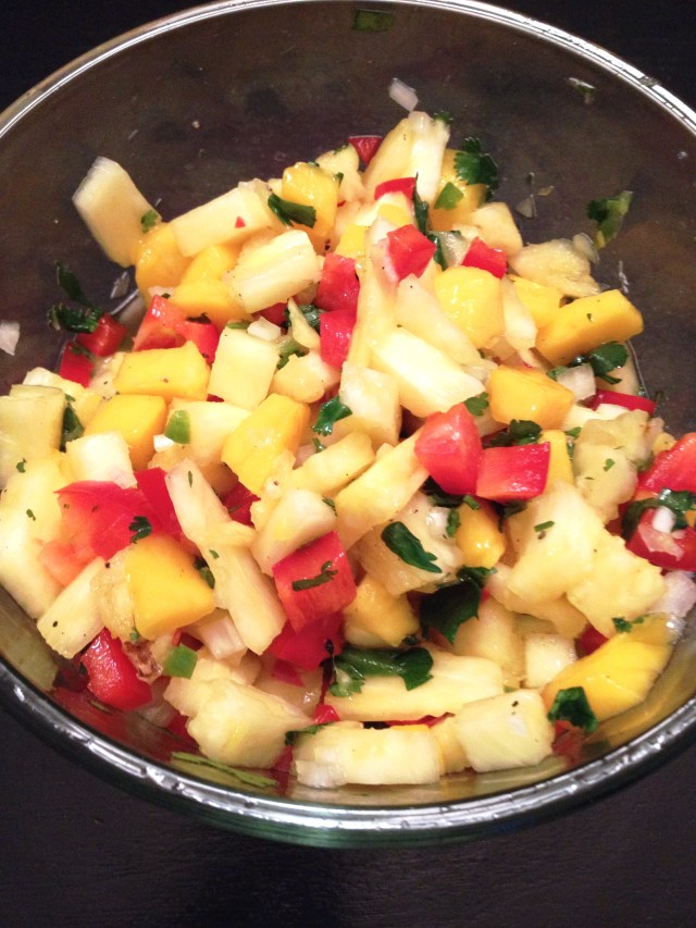 PIneapple Mango Salsa